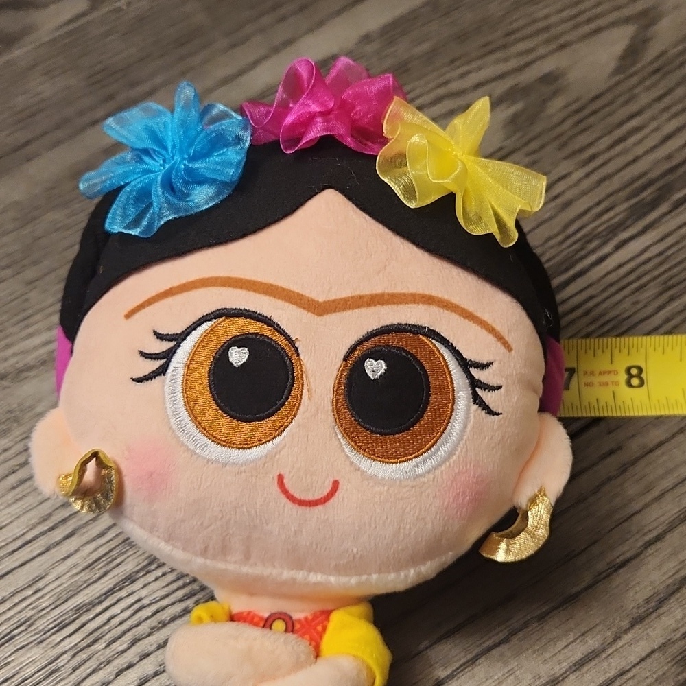 FRIDA KAHLO Plush Doll-Amparin Mexican. - Picture 10 of 10